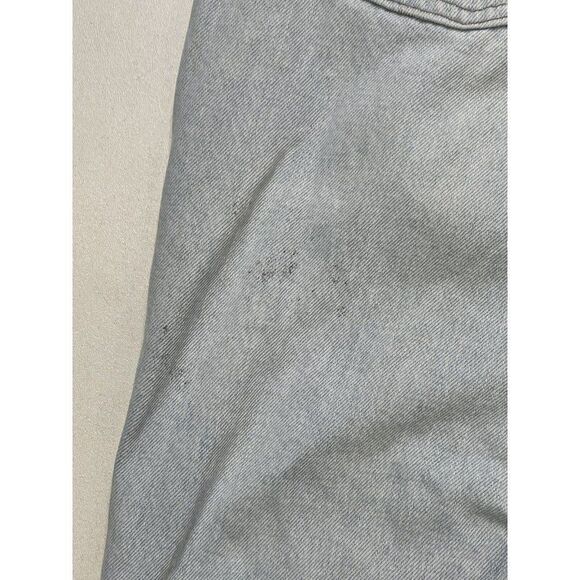 VINTAGE Levi's 550 Denim Jeans Men 33 X 31 Light Blue Tag Size 36 x 32 USA 90s - Picture 7 of 12